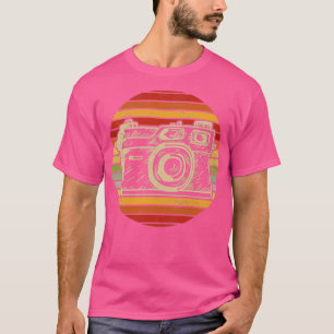 Fotografie-retroflectorcamera Lover fotograaf Foto T-shirt