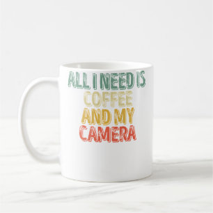 Fotografie Shirt Alles Wat Ik Nodig Heb Is Koffie Koffiemok