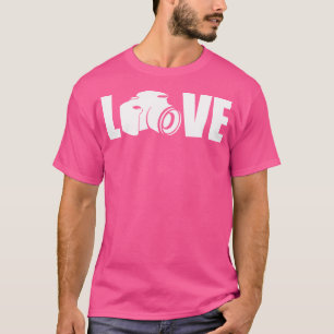 Fotografie Shirt Liefde Camerlens T-shirts Mannen
