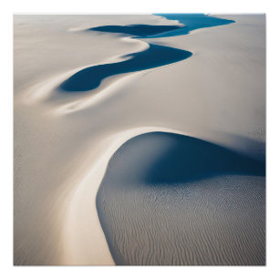 Fotografie Strand Esthetische Zonsondergang Neutra Perfect Poster