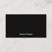 Fotografie Studio Modern minimalistische aangepast Visitekaartje (Achterkant)