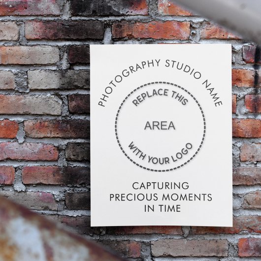 Fotografie Studio Naam Logo Tagline Citaat Poster