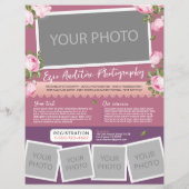 Fotografie Studio / Trouwfotografie Flyer (Achterkant)