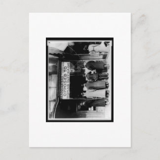 fotografie tegen vrouwenongelijkheid briefkaart