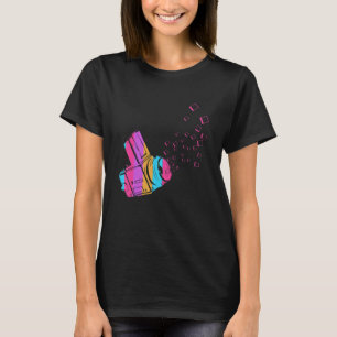 Fotografie van de Cameraman Retro T-shirt