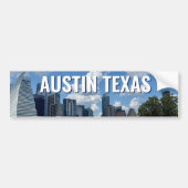 Fotografie van de skyline van Austin Texas Bumpersticker (Voorkant)