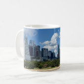 Fotografie van de skyline van Austin Texas Koffiemok (Voorkant links)