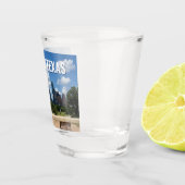 Fotografie van de skyline van Austin Texas Shot Glas (Rechts)