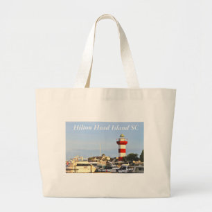Fotografie van de Vuurtoren van het Eiland van Grote Tote Bag