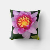Fotografie van de waterLilly Flower Kussen (Voorkant)