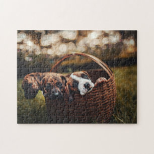 Fotografie van dierlijke Pic Cute Sad Puppy Animal Legpuzzel
