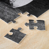 fotografie van een getatoeëerde dame legpuzzel (Zijkant)