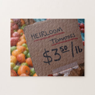 Fotografie van Heirloom Tomaten Greenmarket New Yo Legpuzzel