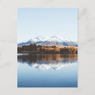 Fotografie van het bergmeer briefkaart