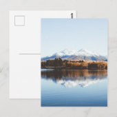 Fotografie van het bergmeer briefkaart (Voorkant / Achterkant)