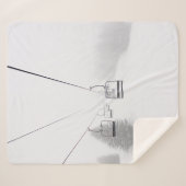 FOTOGRAFIE VAN KABELAUTO'S SHERPA DEKEN (Voorkant (horizontaal))