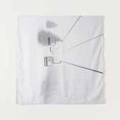 FOTOGRAFIE VAN KABELAUTO'S WANDKLEED (Voorkant (horizontaal))