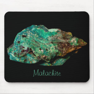 Fotografie van Malachite Green Mineral Rock Natuur Muismat