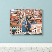 Fotografie van Venetië op Canvas (Insitu (Houten vloer))