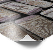 Fotografie van wijnflessen foto afdruk (Hoek)