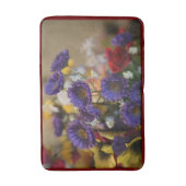 Fotografie Violet Flowers Fleece Blanket Badmat (Voorkant Verticaal)