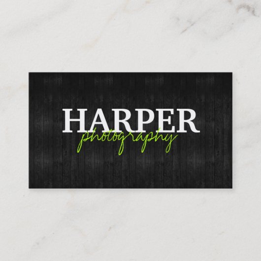 Fotografie Visitekaartje (Voorkant)