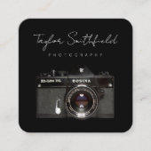 Fotografie Visitekaartje Fine Line Film Camera (Voorkant)