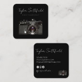 Fotografie Visitekaartje Fine Line Film Camera (Voorkant / Achterkant)