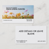 Fotografie Visitekaartje van de Ventilatorvloer va (Voorkant / Achterkant)