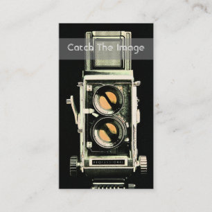 Fotografie Visitekaartje Vinatge Camera