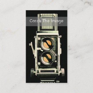 Fotografie Visitekaartje Vinatge Camera