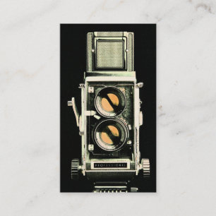 Fotografie Visitekaartje Vinatge Camera