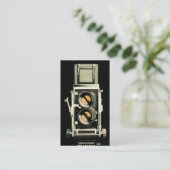 Fotografie Visitekaartje Vinatge Camera (Staand voorkant)
