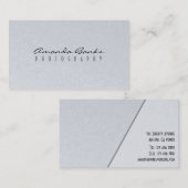 Fotografie - Visitekaartjes (Voorkant / Achterkant)