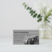 Fotografie Visitekaartjes Modern Design (Staand voorkant)