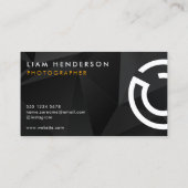 Fotografie Visitekaartjes Moderne fotograaf (Achterkant)