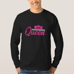Fotografie Voor Vrouwen Meisjes Fotograaf Camera T T-shirt