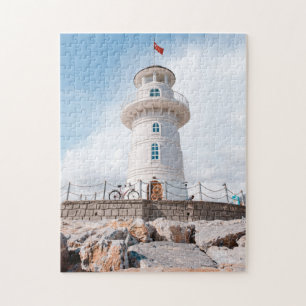 Fotografie vuurtoren legpuzzel