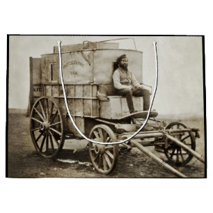 Fotografie wagen van Roger Fenton Foto Realisme Groot Cadeauzakje