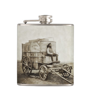 Fotografie wagen van Roger Fenton foto-realisme Heupfles