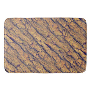 Fotografie - WOOD BARK + uw ideeën Badmat