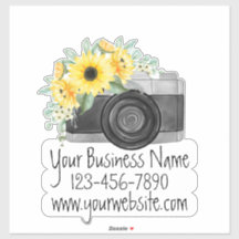 Fotografie Zakelijk Decal