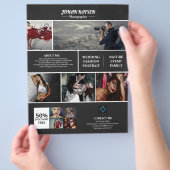 Fotografiebrochure Flyer (Hand)