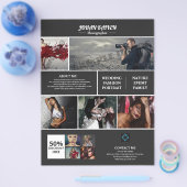 Fotografiebrochure Flyer (Enkel)