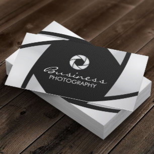 Fotografiercamera Shutter Modern Fotografie Visitekaartje