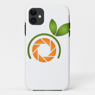 Fotografieslub met groene bladeren iPhone 11 hoesje