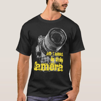 Fotografietshirts camera t-shirt