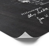 Fotografisch camera-octrooi poster (Hoek)