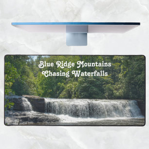 Fotografisch waterval Blue Ridge Mountains Bureaumat