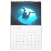 Fotografische duik thema 2025 kalender (Jan 2026)